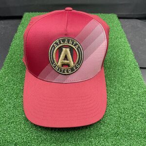 Fanatics MLS Atlanta United FC Baseball Cap Unisex Flex  M/L Red‎ NWT